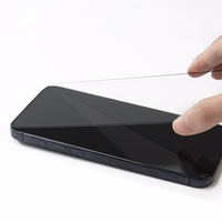 Tel Protect Full Glue 6D matētais grūdētais stikls priekš Samsung Galaxy S25 Edge melns (ar pirkstu nospieduma atbloķēšanu)