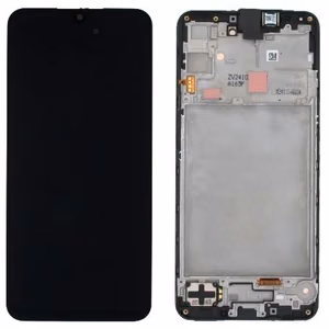 LCD экран Samsung A165 A16 4G с тачскрином и рамкой чёрный Оригинал (сервисная упаковка)