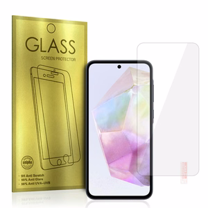 Glass Gold rūdīta stikla ekrāna aizsargs Samsung Galaxy A35 5G/A55 5G