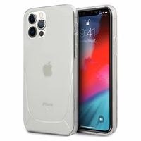 Mercedes Transparent Line viedtālruņa apvalks iPhone 12 / iPhone 12 Pro - caurspīdīgs