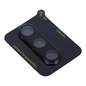 5D pilnas līmes kameras aizsargstikls - Samsung Galaxy A15 4G / A15 5G / M15 melns