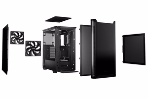be quiet! Pure Base 501 melns Midi Tower