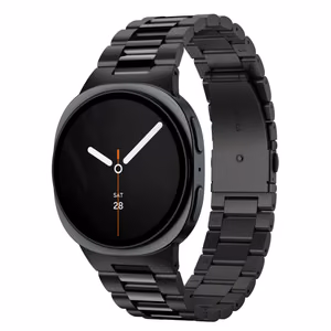Spigen Modern Fit Band 316L aproce modelim Samsung Galaxy Watch 40/44/46 mm – melna