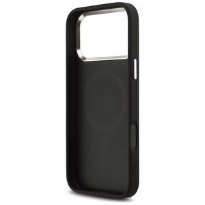 Guess 4G Classic Logo Magnētiskais viedtālruņa apvalks iPhone 17 Pro Max - melns