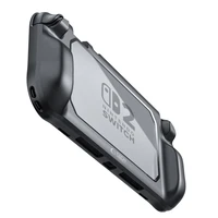 Tech-Protect MagMat viedtālruņa apvalks priekš Nintendo Switch 2 - melns un caurspīdīgs