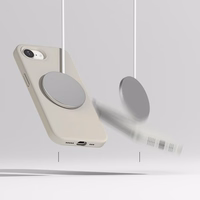 Ringke Silikona MagSafe viedtālruņa apvalks iPhone 16e - bēšs