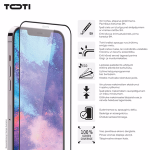 Защитное стекло PREMIUM TEMPERED с 3D-покрытием для Apple iPhone 17 Pro Max