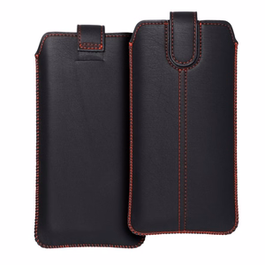 Универсальный чехол-карман Ultra Slim M4 - для iPhone 6 Plus / 7 Plus / 8 Plus / XS Max / 11 Pro Max/ Samsung S10+/A10/A32/A50 чёрный