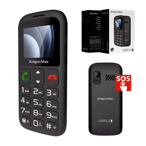 Kruger&Matz Simple 923 GSM tālrunis senioriem