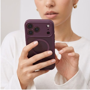 Tech-Protect BasicMag MagSafe maciņš iPhone 17 Pro Max / 18 Pro Max, matēts bordo