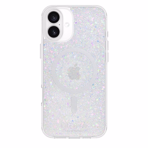 Kate Spade New York Protective MagSafe - Case for iPhone 16 Plus (Chunky Glitter)