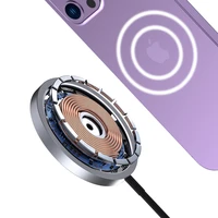 Dudao MagSafe 15W indukcijas lādētājs – melns