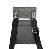 Karl Lagerfeld Ikonik Karl Monogrammas Plāksteru soma - sudraba