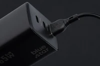 BLUE STAR ECO kabelis USB A uz Micro USB PJ68-23-2 1 m melns