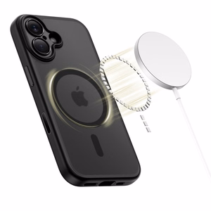 Tech-Protect Magpeak Magsafe CC viedtālruņa apvalks iPhone 17 - matēti melns