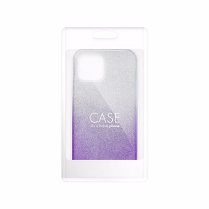 Spīdīgs viedtālruņa apvalks IPHONE 11 Pro caurspīdīgs violets