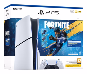 Sony PlayStation 5 - Fortnite Flowering Chaos Bundle 1 TB „Wi-Fi“ Juoda, Balta