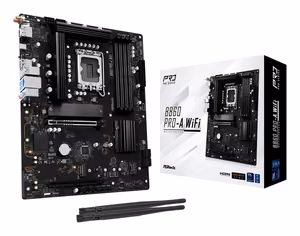 Asrock B860 Pro-A WiFi Intel B860 LGA 1851 (Socket V1) ATX mātesplate