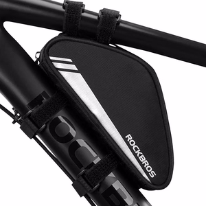 Rockbros B55-BK velosipēda soma rāmim 0.7 l - melna