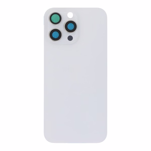 Aizmugures vāciņš iPhone 16 Pro Max White Titanium (Full Cover / No NFC Flex) OEM