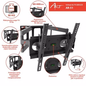 ART RAMT AR-51 TV turētājs