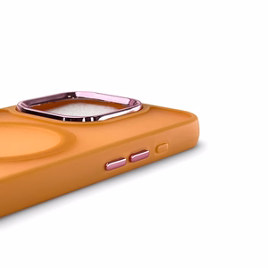 Magnētiskā kolekcija MagSafe viedtālruņa apvalks iPhone 16 Pro - oranža