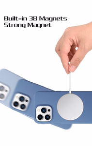 HDD Silicone MagSafe maciņš priekš Samsung S947 S26 Plus, rozā