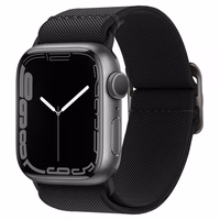 Spigen Fit Lite siksna Apple Watch 4/5/6/7/8/9/SE/Ultra (42/44/45/49 mm) - melna
