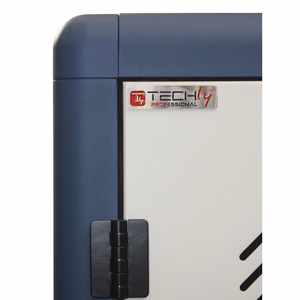 Techly Ventilated uzlādes Station Trolley 30 Notebook vai Smartphone melns/pelēks