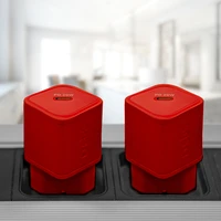 SBS TETRGAN1C20R 20W GaN sienas lādētājs ar Power Delivery - sarkans