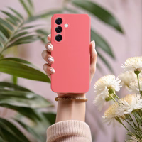 MagColor Pure viedtālruņa apvalks Samsung Galaxy S25 Edge sarkans