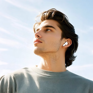 Borofone TWS Bluetooth Austiņas FQ10 Joyful baltas