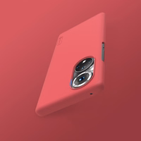 Nillkin Super Frosted Shield pastiprināts viedtālruņa apvalks Honor 50 Pro melns