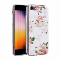 Crong Flower maciņš – iPhone SE (2022/2020) / 8 / 7 maciņš (Pattern 02)