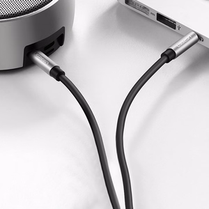 Ugreen AV119 10733 audio kabelis mini jack 3.5mm / mini jack 3.5mm 1m melns
