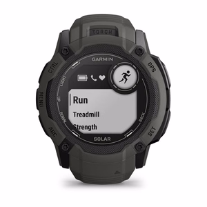 Garmin Instinct 2X Solar digitālais GPS viedpulkstenis, 2,79 cm (1,1"), MIP, 50 mm, 176 × 176 pikseļi, skārienekrāns, grafīta krāsa, satelīta GPS