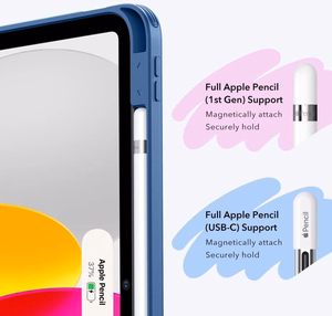 ESR Flip Hybrid viedtālruņa apvalks iPad 10.9” 2022 / iPad 11” 2024 - zils