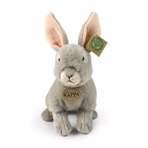 Rappa Soft Collection videi draudzīga reālistiska plīša rotaļlieta – trusis, 23 cm