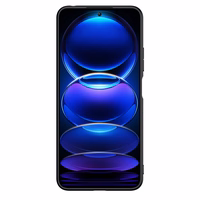 Nillkin teksturēts viedtālruņa apvalks Xiaomi Redmi Note 12 5G / Poco X5 5G pastiprināts neilona pārsegs melns