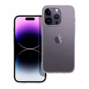 Caurspīdīgs 2 mm viedtālruņa apvalks IPHONE 14 Pro (ar kameras aizsardzību)