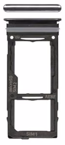 SIM kartes turētājs Samsung A525/A526/A528/A725/A726 A52 4G/A52 5G/A52S 5G/A72 4G/A72 5G Black oriģināls (servisa iepakojums)