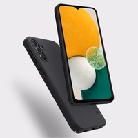 Nillkin Super Frosted Shield viedtālruņa apvalks Samsung Galaxy A14 5G / Galaxy A14 - melns