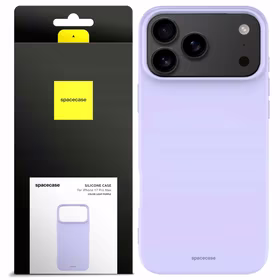 Spacecase Silikona maciņš 3.0 iPhone 17 Pro Max violets