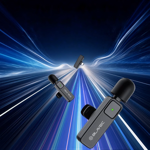 Blavec MK-01 ClipGo piespraužamie mikrofoni, 2 gab., USB-C (LMMK01-B) (krāsa: melna)
