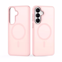 Futrālis Dux Ducis Yind MagSafe Samsung S942 S26 rozā krāsā