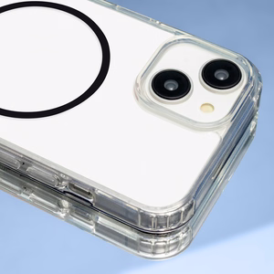 Anti Shock Thin Mag maciņš iPhone 17 Pro Max 6,9" melns open ring