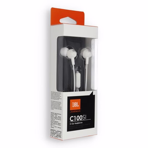 Austiņas JBL C100SI balts