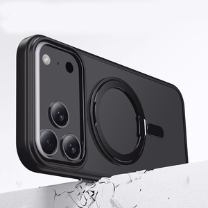 Tech-Protect MagRing Magnētiskais viedtālruņa apvalks iPhone 17 Pro - Matēts melns