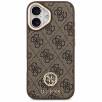 Guess 4G Strass Logo MagSafe viedtālruņa apvalks iPhone 17 - brūns