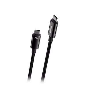 Baseus kabelis Tungsten PD USB-C - USB-C 1,0m melns 240W